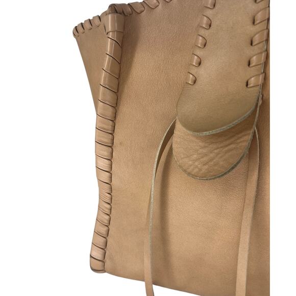 Chloe Mony Large Shopper Tote Bag in Beige - Picture 5 of 16